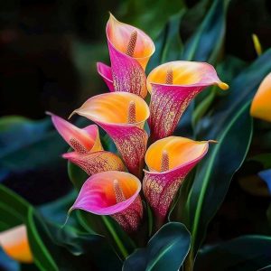 Калла Оникс купить по цене от 450р. в интернет-магазине «Посадика» с доставкой почтой в в Ардоне и по всей России – [изображение №1].