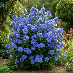 Гибискус Сансет Блоссом купить по цене от 248р. в интернет-магазине «Посадика» с доставкой почтой в в Ардоне и по всей России – [изображение №1].