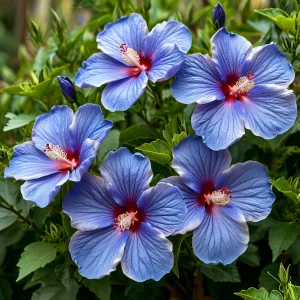 Гибискус садовый Блуминг Квин купить по цене от 259р. в интернет-магазине «Посадика» с доставкой почтой в в Ардоне и по всей России – [изображение №1].