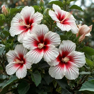 Гибискус Рэд Элеганс купить по цене от 380р. в интернет-магазине «Посадика» с доставкой почтой в в Ардоне и по всей России – [изображение №1].