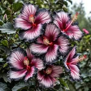 Гибискус садовый Самер Бридж купить по цене от 306р. в интернет-магазине «Посадика» с доставкой почтой в в Ардоне и по всей России – [изображение №1].